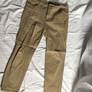 Straight Leg Khaki Pants